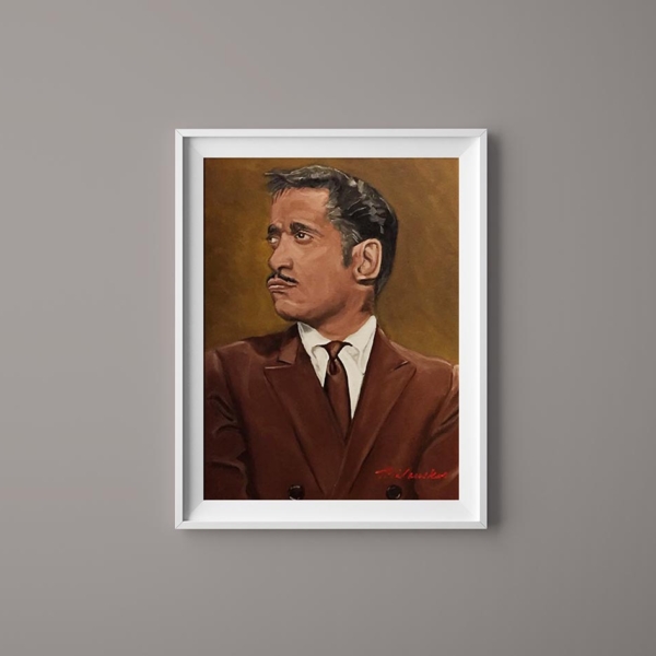 Sammy Davis Jr. - Rat Pack - Ocean's Eleven Original - Oil Painting