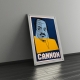 William Conrad as Frank Cannon Screen Print