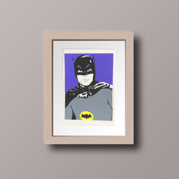 adam west batman original art